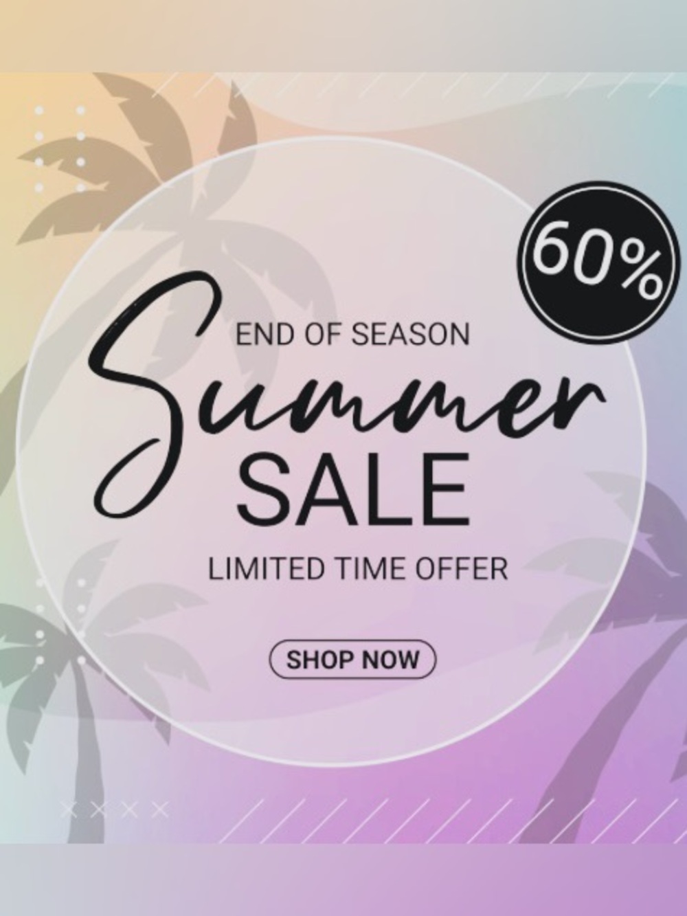 😎End Of Summer Sale😎